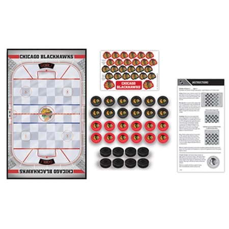 Masterpieces Chicago Blackhawks Checkers Puzzle 41483